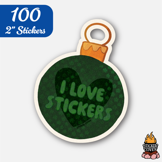 100 2" Custom Vinyl Stickers for $32 - Black Friday