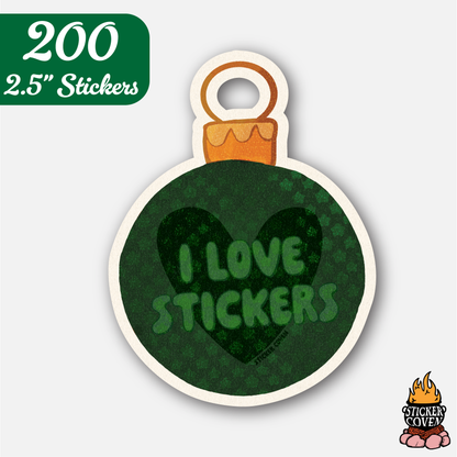 200 2.5" Custom Vinyl Stickers for $49- Black Friday