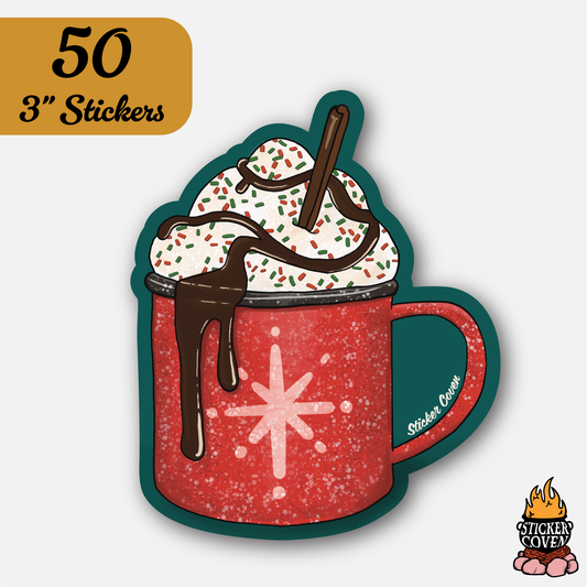 50 3" Custom Vinyl Stickers for $21 - Black Friday
