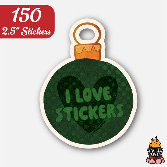 150 2.5" Custom Vinyl Stickers for $43 - Black Friday