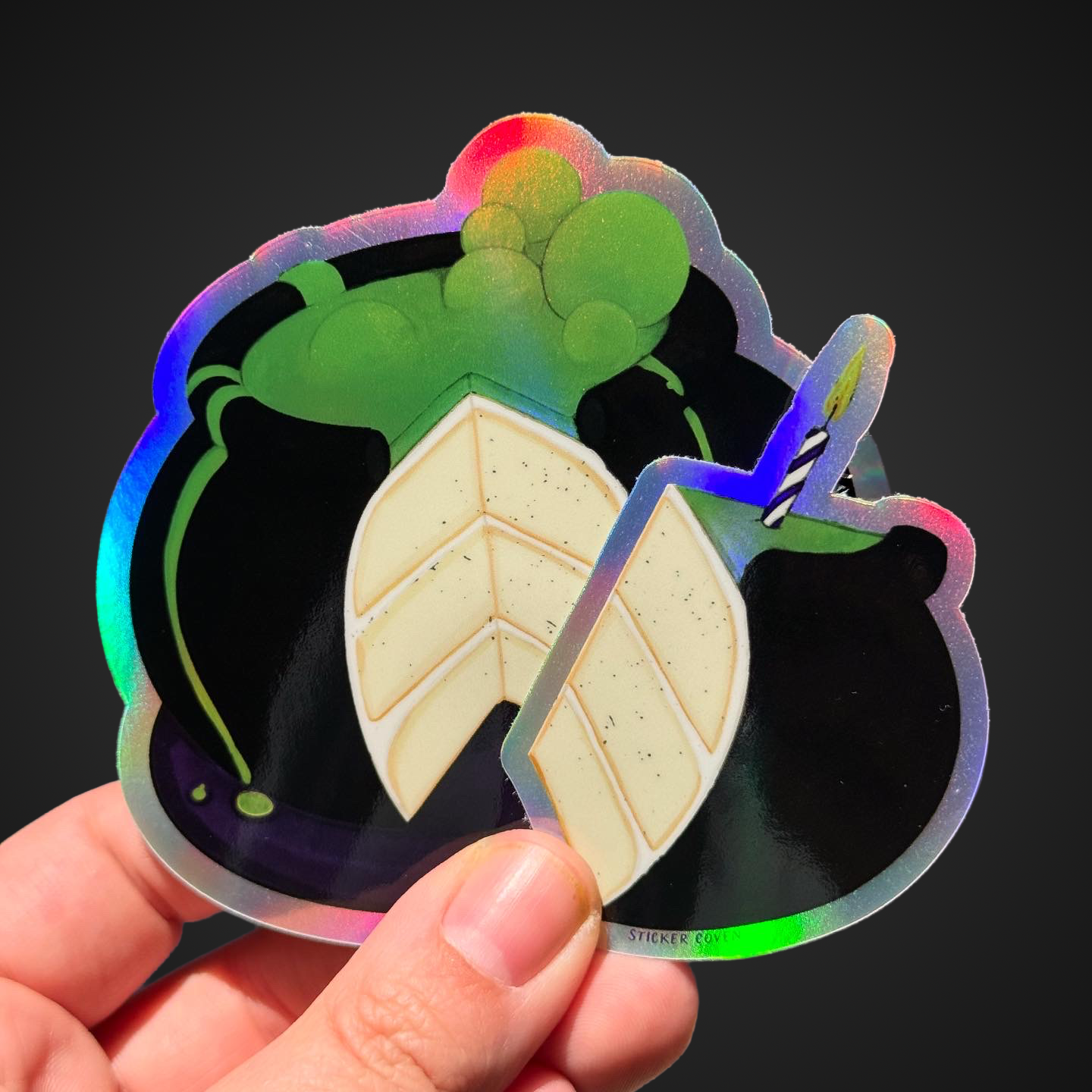 Holographic Die Cut Stickers