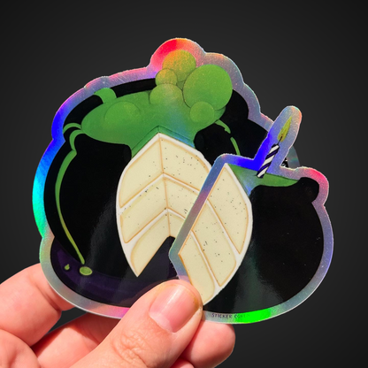Holographic Die Cut Stickers