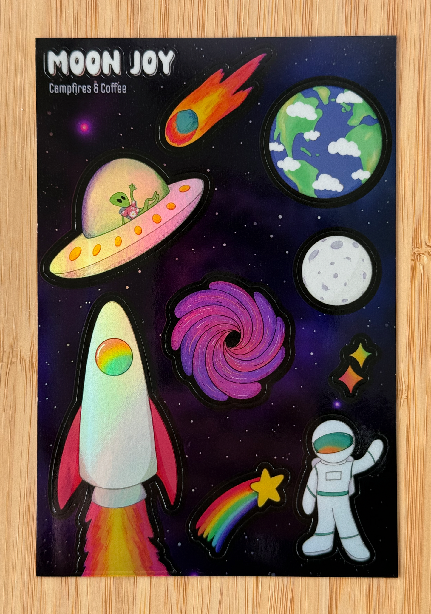 Holographic Sticker Sheets
