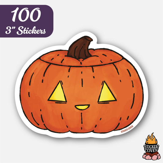 100 3" Custom Vinyl Stickers for $43