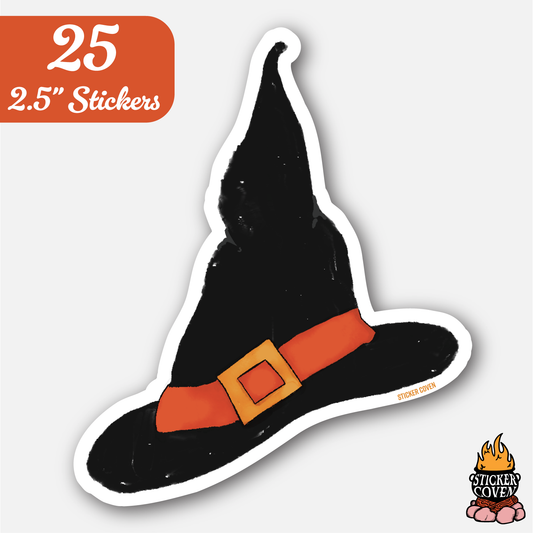 25 2.5" Custom Vinyl Stickers for $23